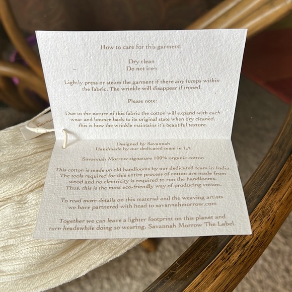 Savannah Morrow Summer Top in Cream - Picture 8 of 8